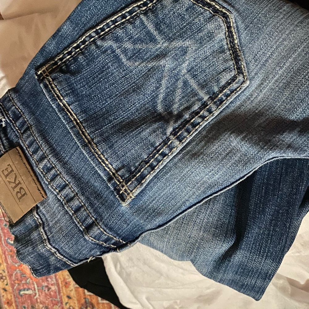BKE Classic Blue Bootcut Jeans